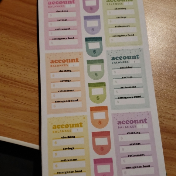 The Happy Planner - Budget (Unused-New) - Picture 9 of 16